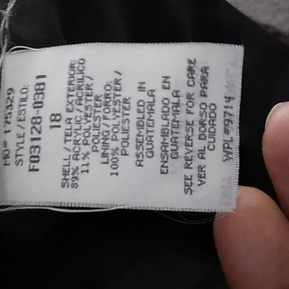 Ladies Vintage Sag Harbor button down Jacket size 18 - Picture 3 of 5